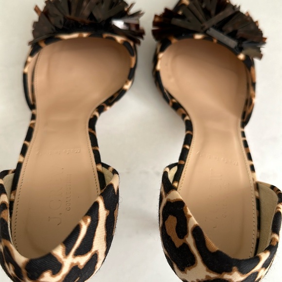 J. Crew Collection Elsie Sequin Fabric d’Orsay Pumps - Picture 6 of 11